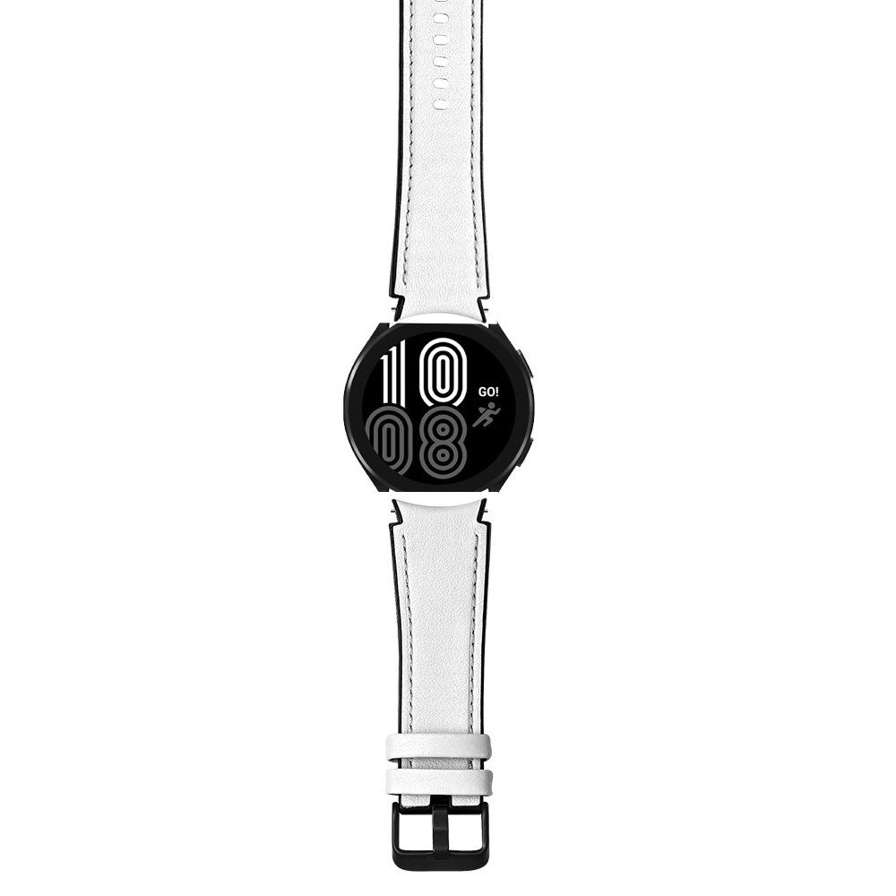Watch Galaxy Armband Uhrenarmband mit Kompatible Samsung (Weiß) FELIXLEO 6/5/4