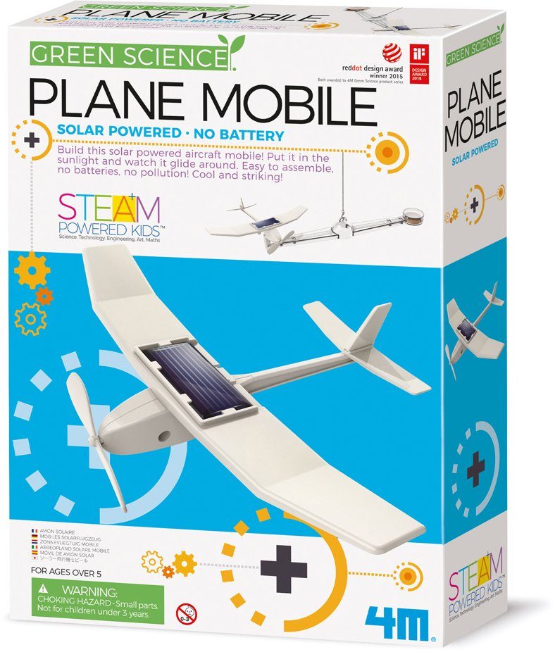 Image of 4M Experimentierkasten »Green Science - Solar Flieger Mobile«