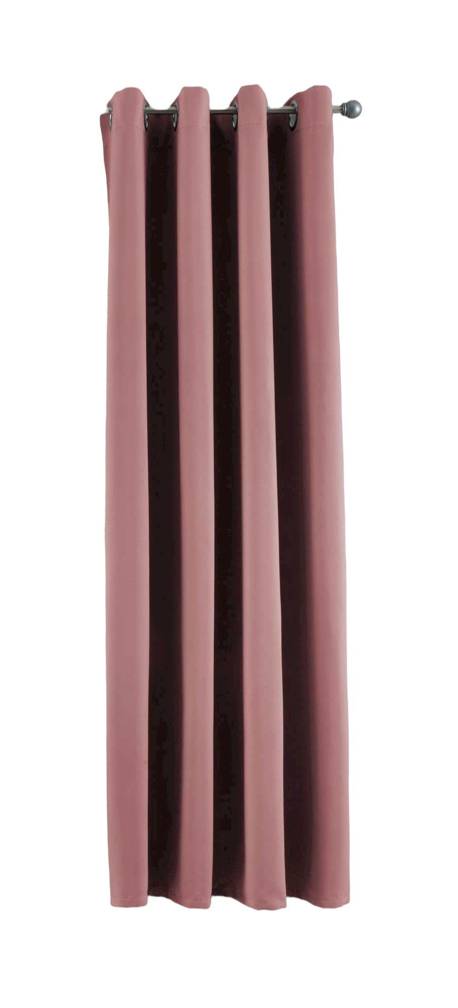 Gardinenbox Vorhang (1 St), Öse, verdunkelnd, Blickdicht »NewYork« Thermo-Gardine Blackout schalldämmend UV-Schutz. € 18,99