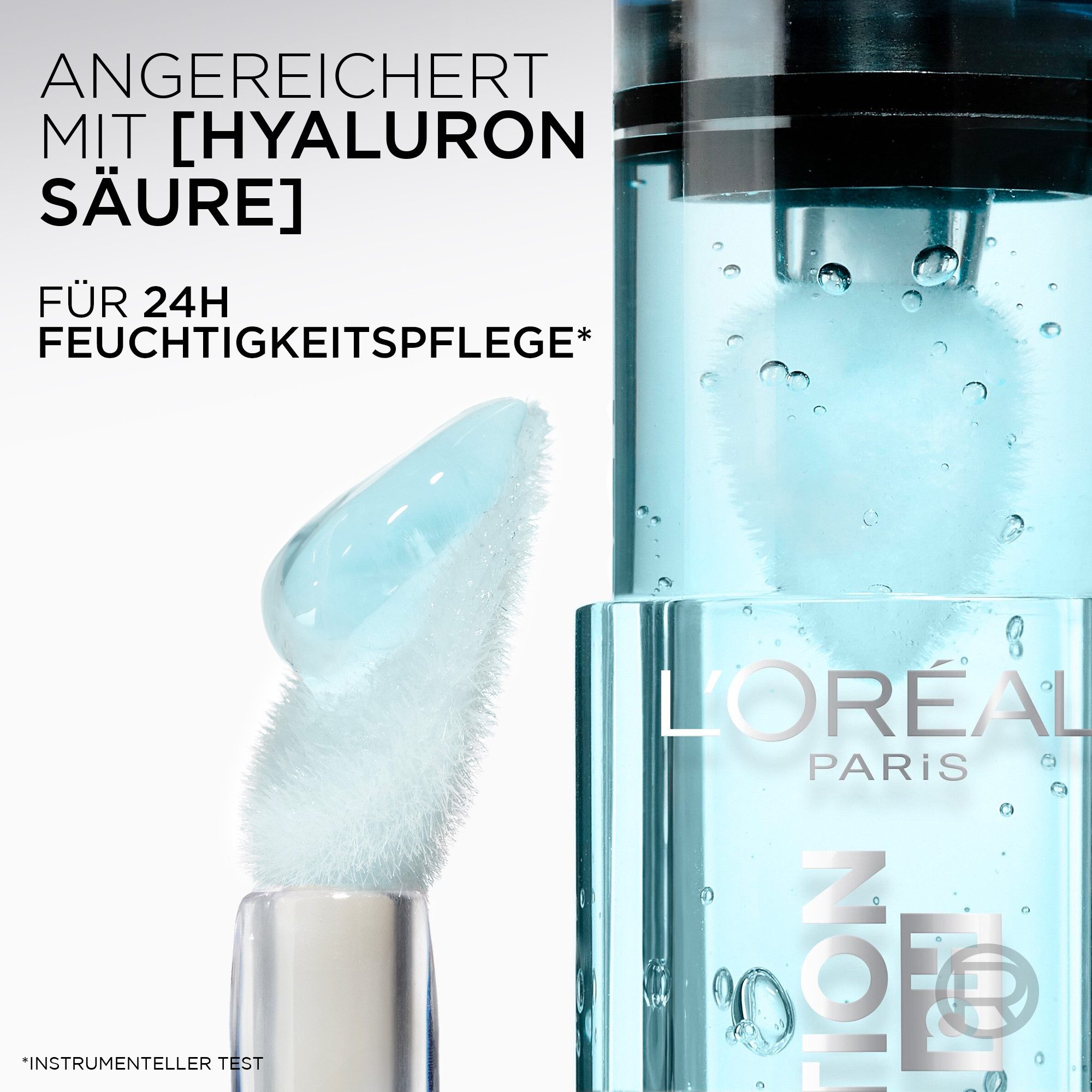 L'ORÉAL PARIS Lipgloss PARADISE PLUMP AMBITION HYALURON LIP OIL, das die Lippen in nur einem Wisch voller & geschmeidiger macht