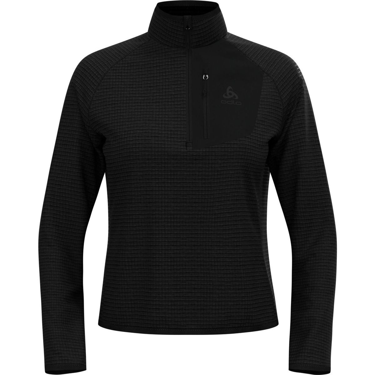 Odlo Kapuzenpullover The Ascent Half-zip Mid Layer Perfekter Mid Layer für Outdoor-Aktivitäten mit natürlicher