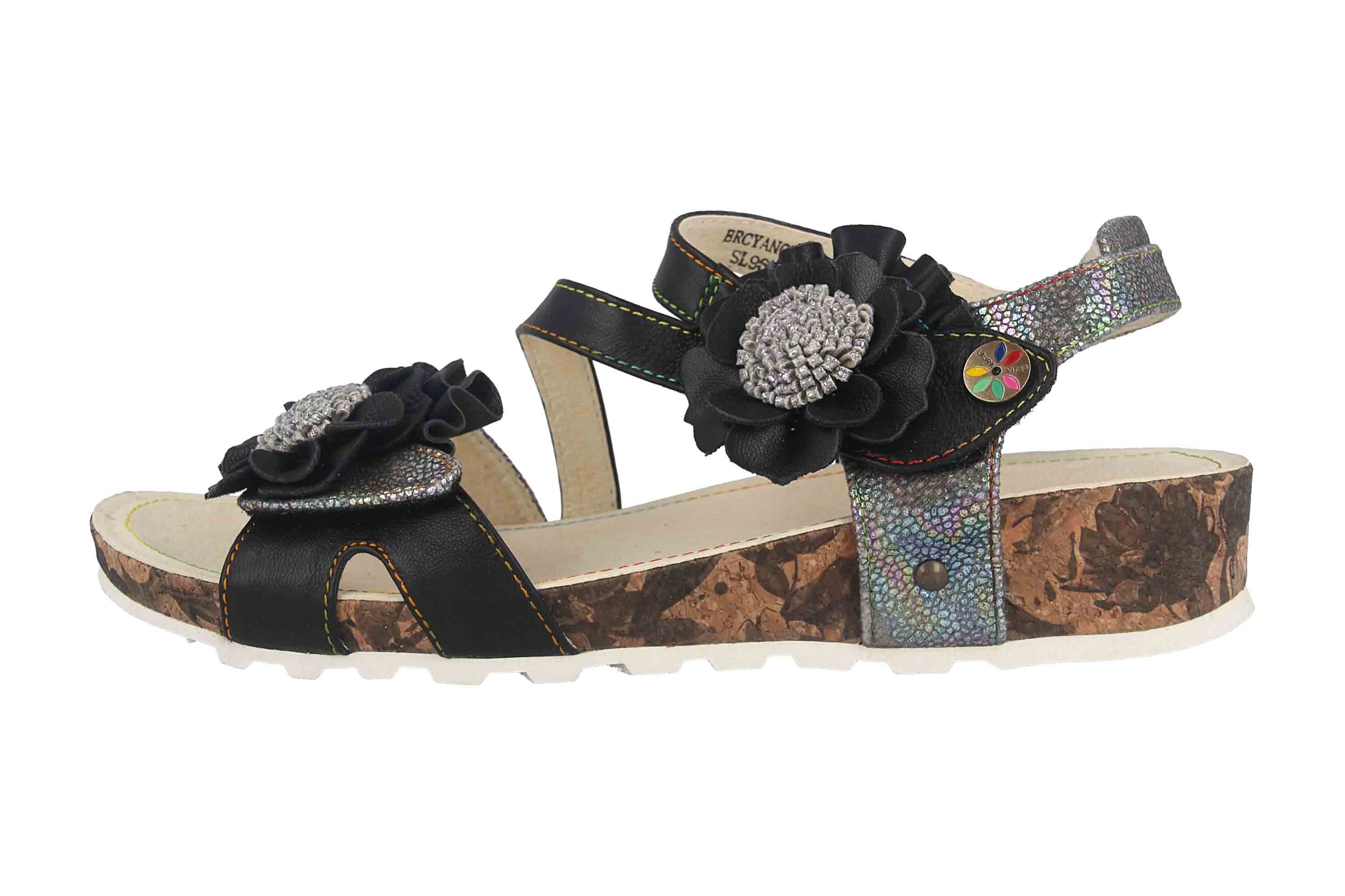 BRCYANO 68 Noir Sandale