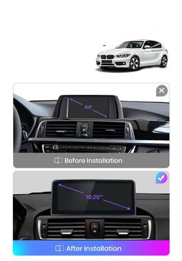 GABITECH BMW F20 F21 F23 NBT Android 13 Autoradio GPS Navi Carplay 4GB RAM Autoradio (Octa-Core GPS Navigation., SIM Kartenslot)