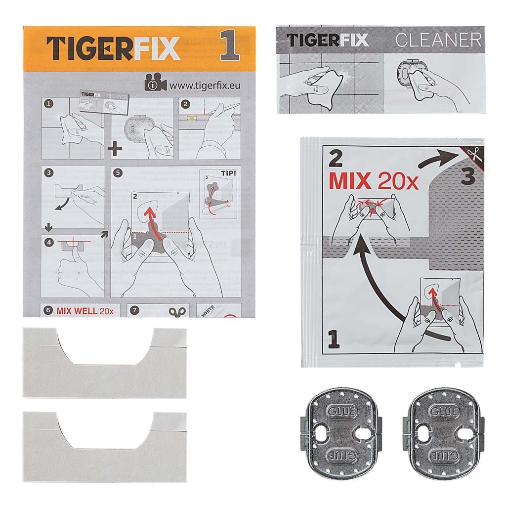 Tiger Duschkorb Klebesystem Fix Type 1 Metall 398730046
