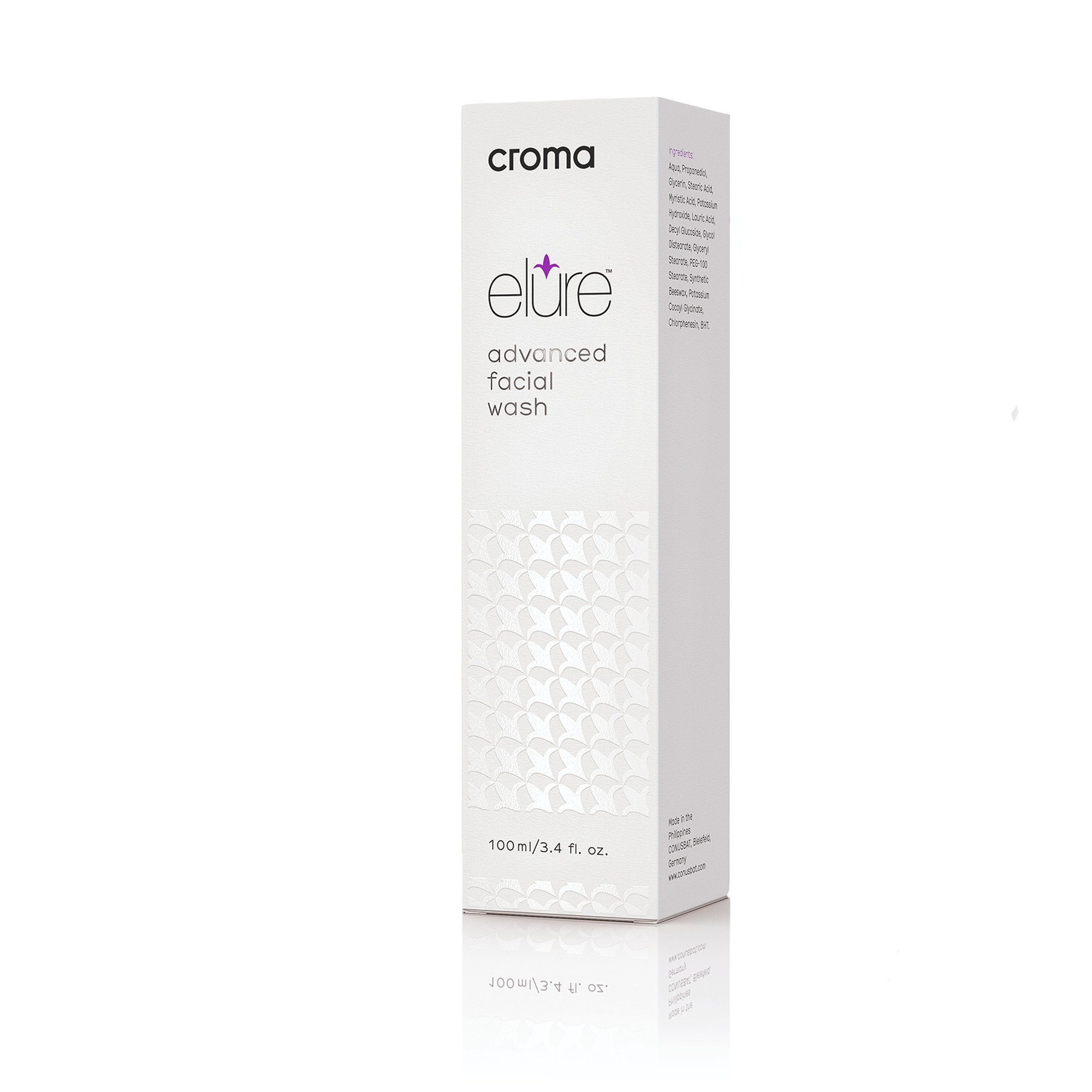 Advanced Wash, Elure Facial und Peeling Croma Croma Gesichtswasser 2-in-1 1-tlg.