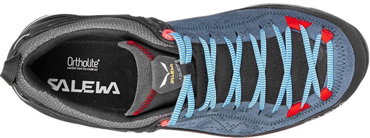 Salewa WS MTN TRAINER 2 GTX DARK DENIM/FLUO CORAL Trekkingschuh