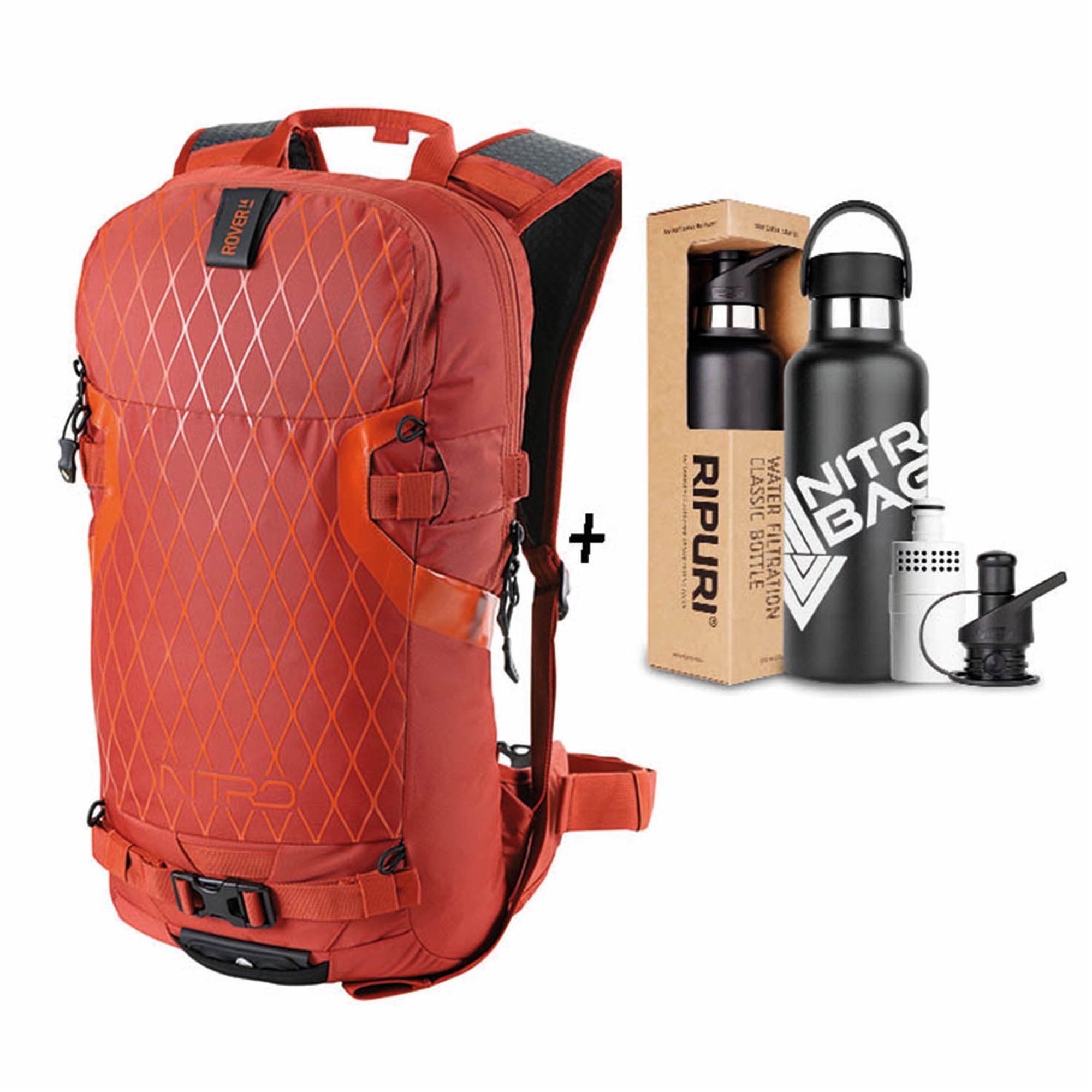 NITRO Wanderrucksack Rover X Ripuri Set, Polyester