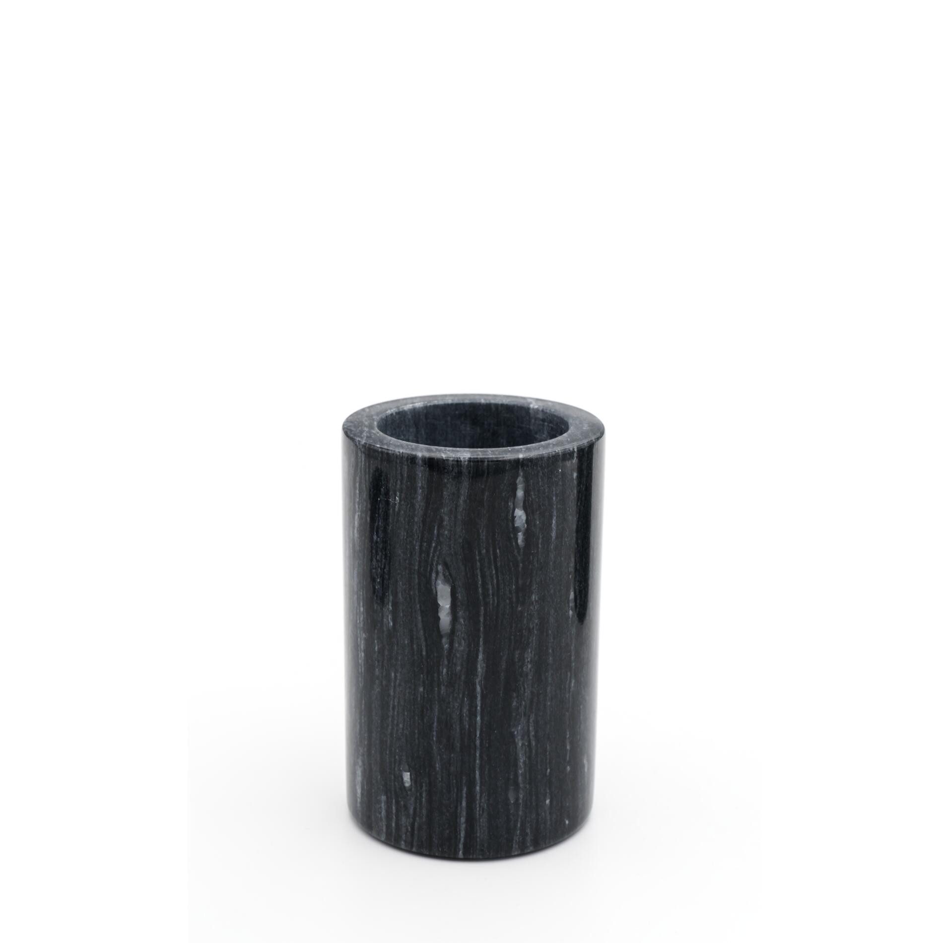 Ridder Badaccessoire-Set Aufbewahrungsbecher Mabelle dunkelgrau