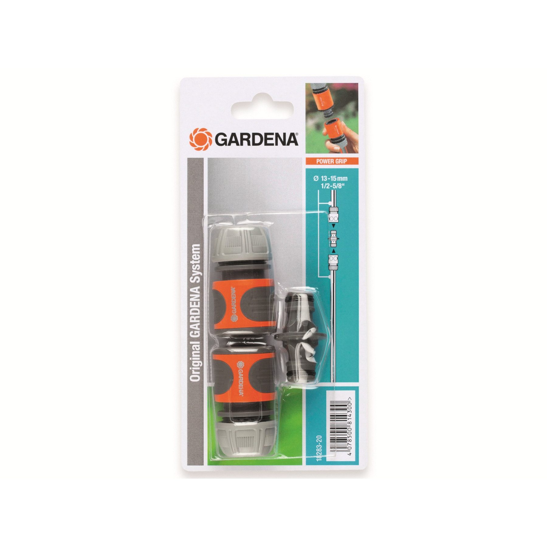 GARDENA Bewässerungssystem GARDENA Kupplungs-Satz 18283-20, 13mm (1/2)