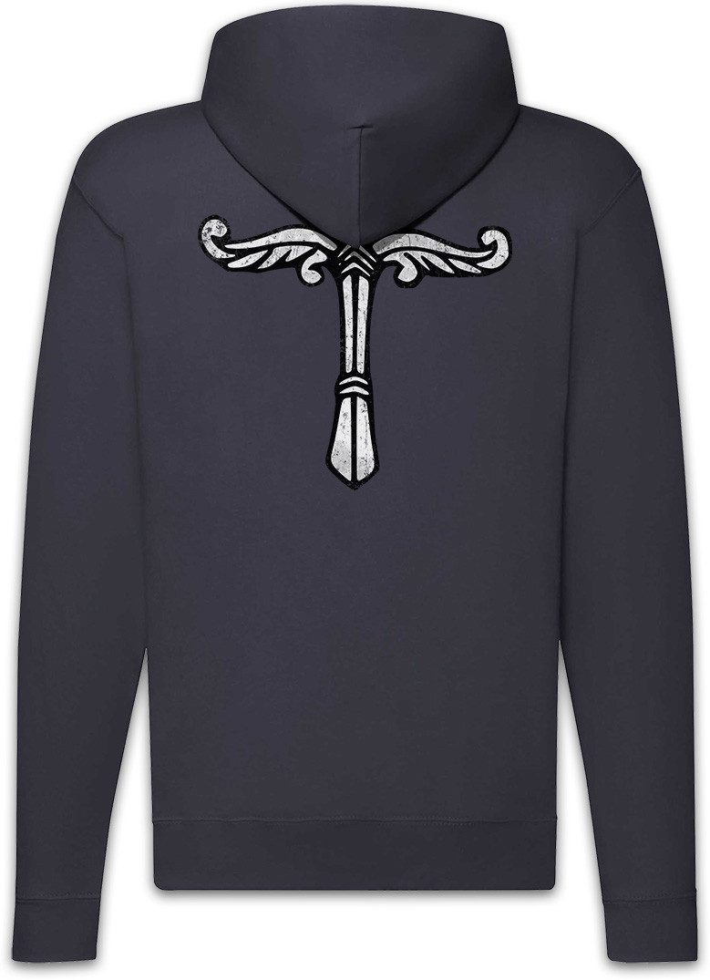 Urban Backwoods Sweatjacke Irminsul I Zipper Hoodie Yggdrasil Tree Of Life Odin Weltenbaum Baum (1-tlg) Des Lebens Wikinger Vikings