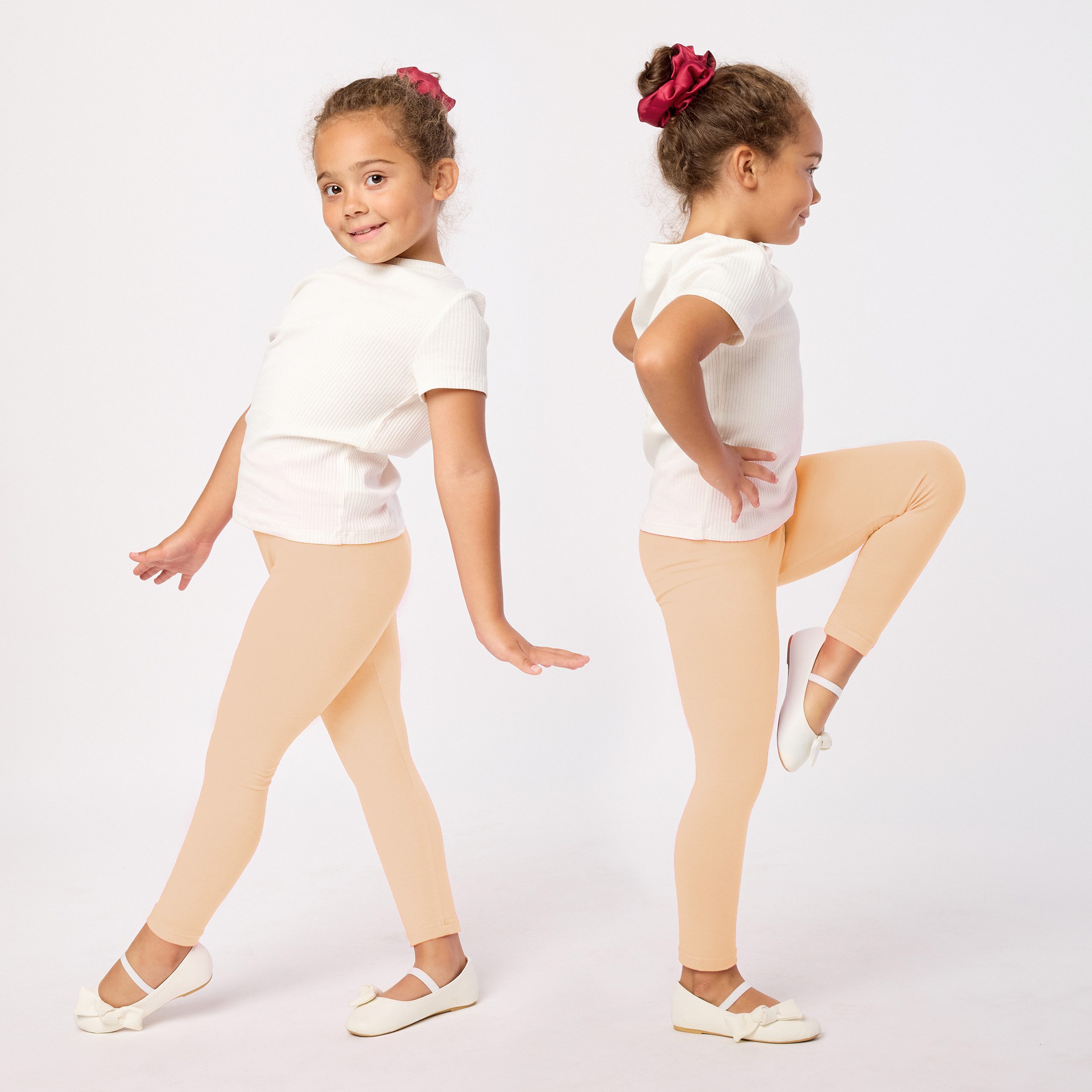 Merry Style Leggings Mädchen Lange Hose MS10-225 (1-tlg) aus Baumwolle