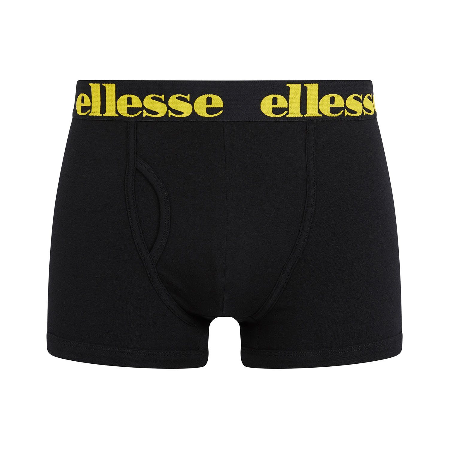 Pack Ellesse Boxer Shorts HALI, - Schwarz/Bunt 3er Boxer Fashion Herren