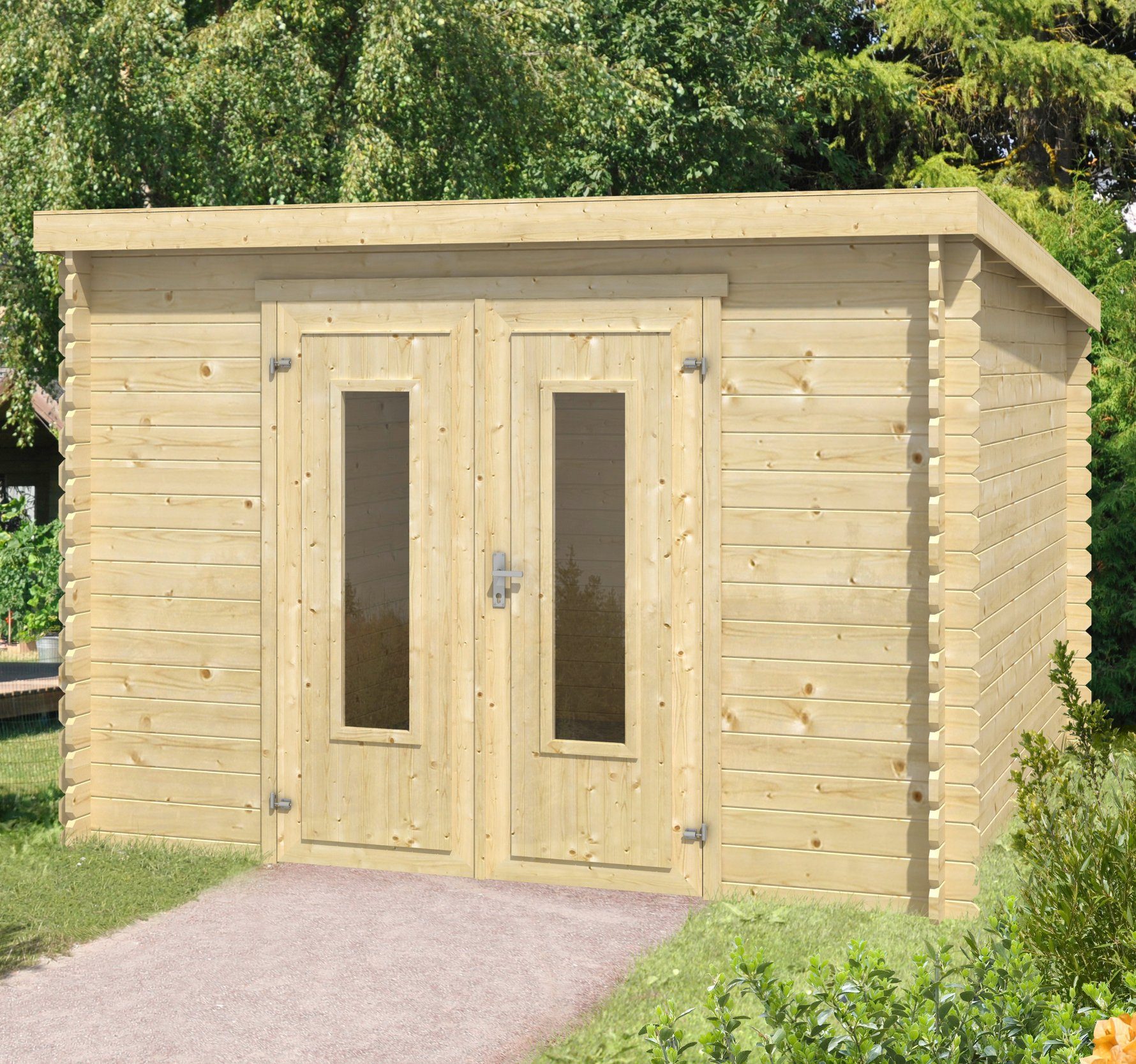 LASITA MAJA Gartenhaus Sacramento, BxT: 312x319 cm