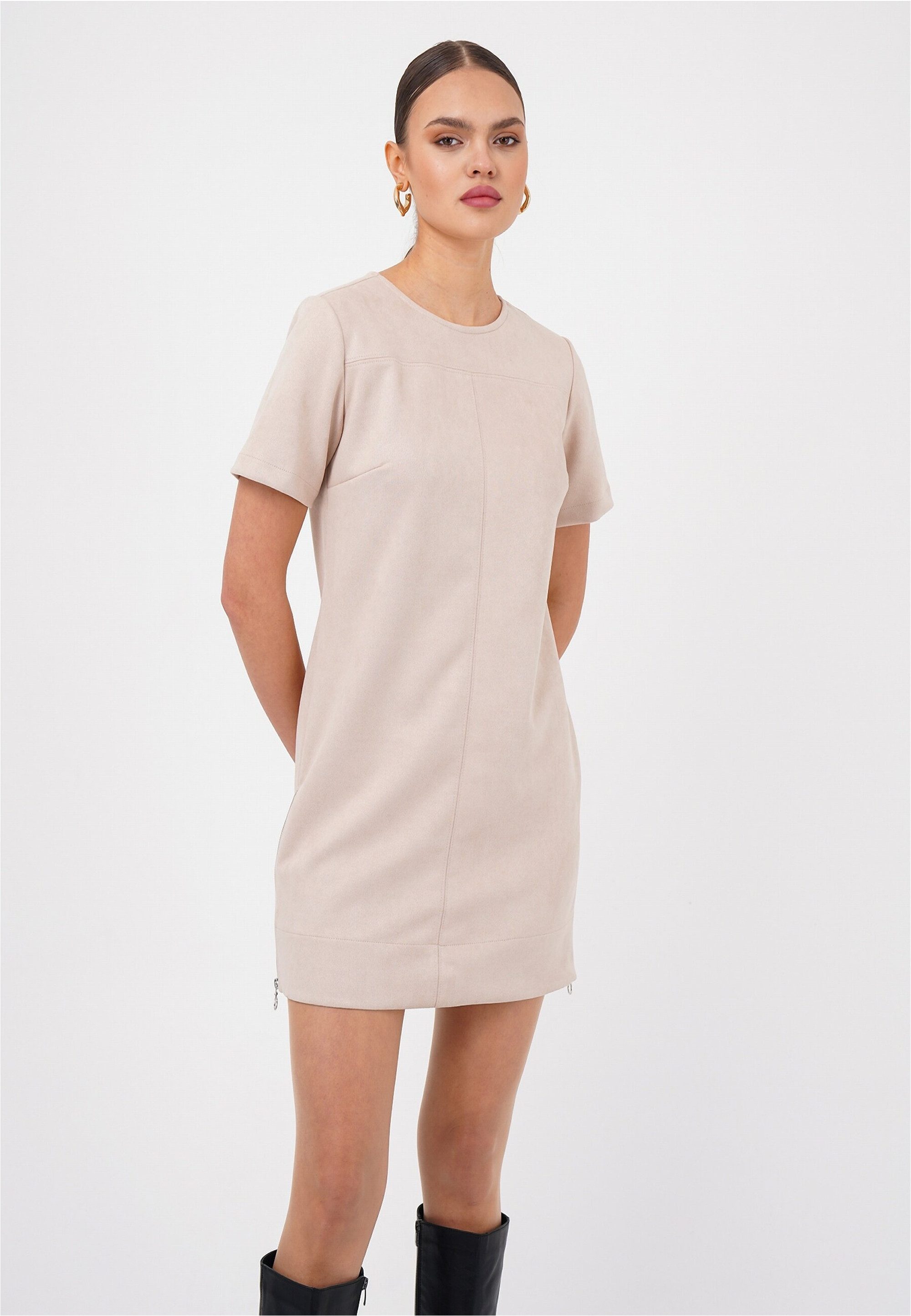 freshlions Jerseykleid (1-tlg) mit kurzen Ärmeln – Bild 3 von 5