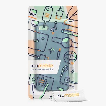 kwmobile Handyhülle Case für Apple iPhone SE / 8 / 7, Hülle Silikon metallisch schimmernd - Handyhülle Cover