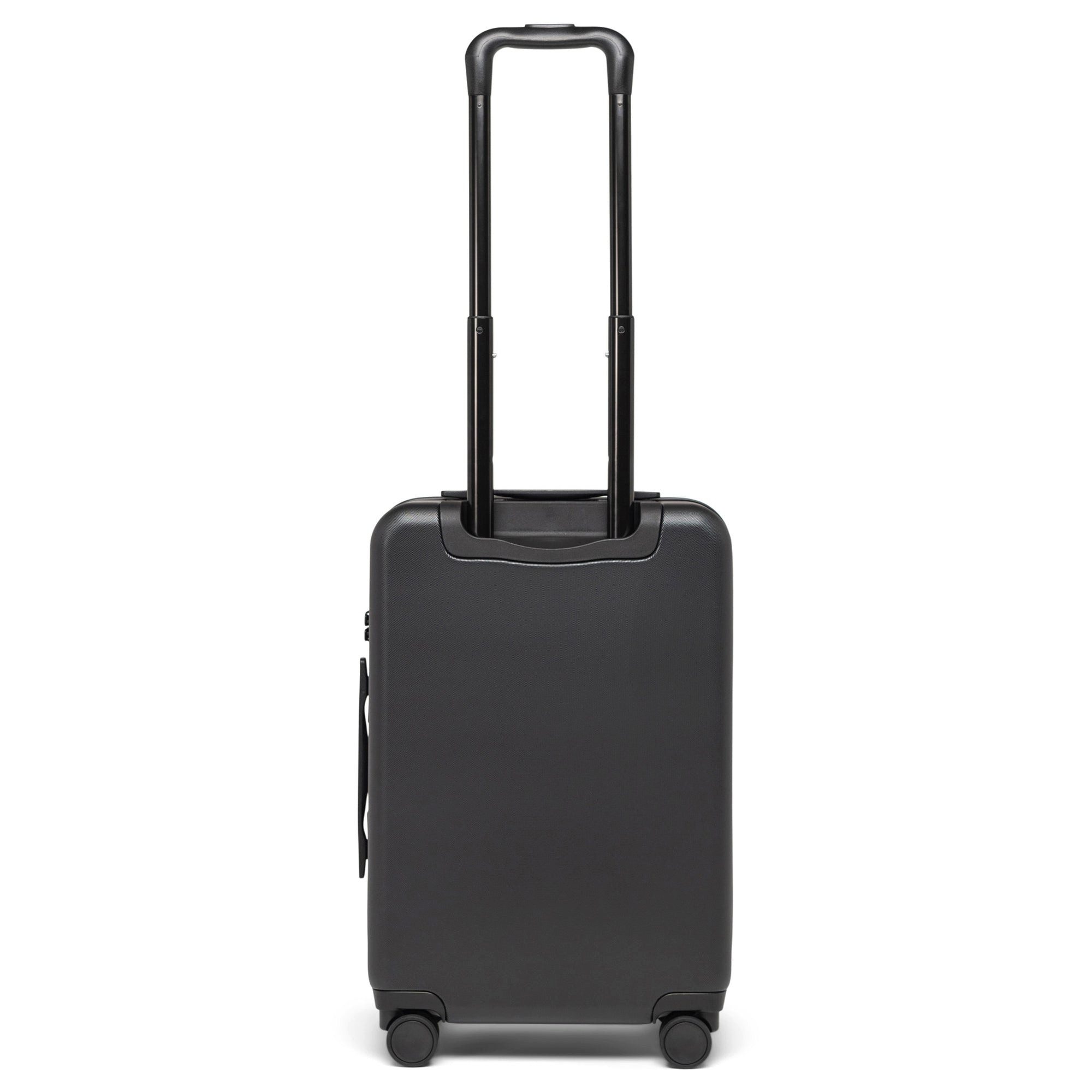 Herschel Koffer Heritage Hardshell - 4-Rollen Kabinentrolley 55 cm (black), 4 Rollen