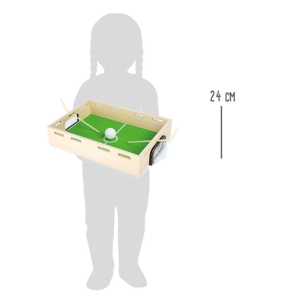 Small Foot Spiel 6409 Holzbox Pusteball, Geschicklichkeits/Ausdauerspiel