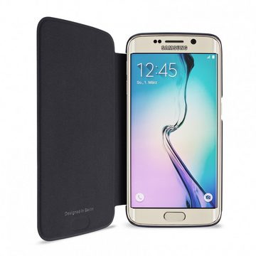 Artwizz Flip Case SmartJacket® for Samsung Galaxy S6 edge, full-black