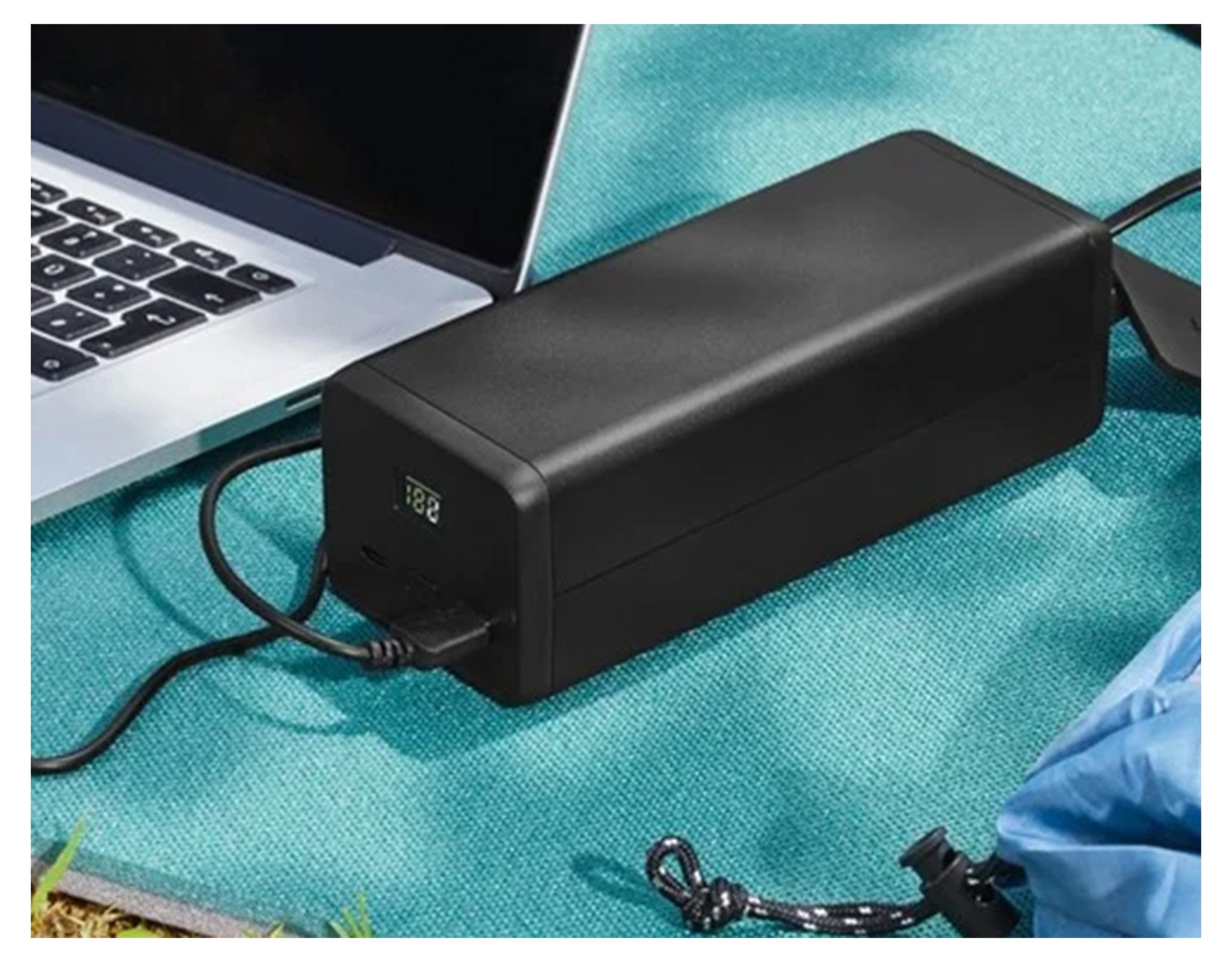 Tronic TRONIC Powerstation USB-C und USB-A Powerbank Ladestation Ladegerät Powerstation