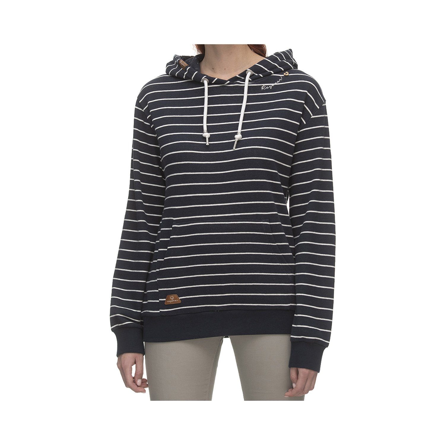 [Qualitätsgarantie und kostenloser Versand vorausgesetzt] Ragwear Kapuzenpullover Happier Stripes