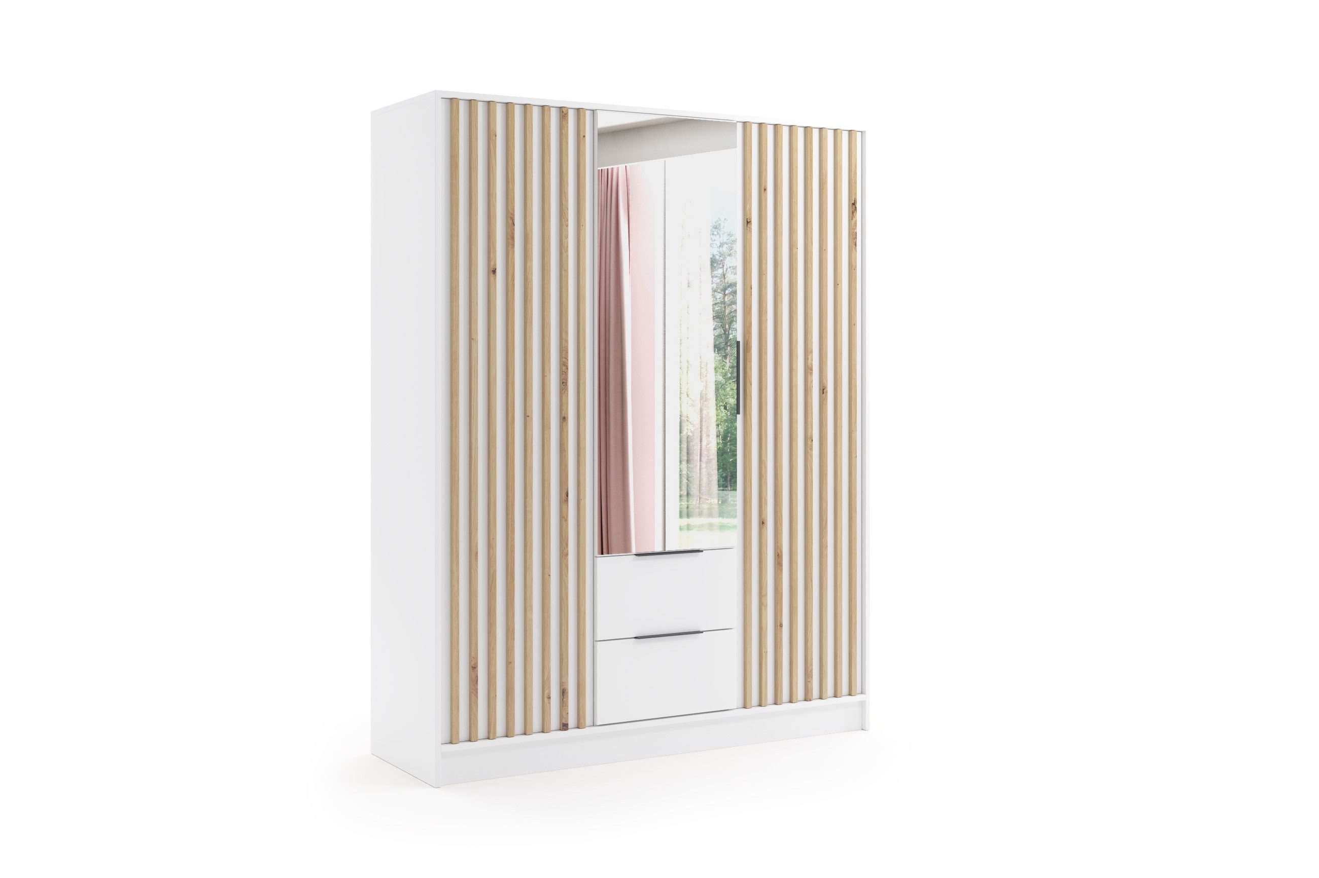 ALTDECOR Drehtürenschrank NERA (Kleiderschrank Garderobenschrank mit günstig online kaufen