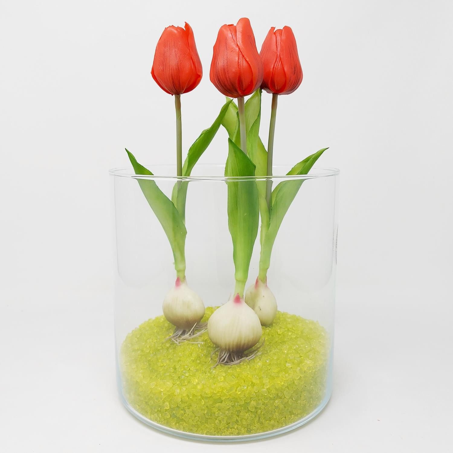 Kunstblume Tulpen Tulpe, DPI, Höhe 25 cm, Farbe: Rosa