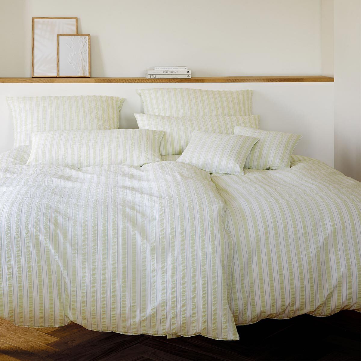 Elegante Bettwäsche, Seersucker, 2 teilig günstig online kaufen