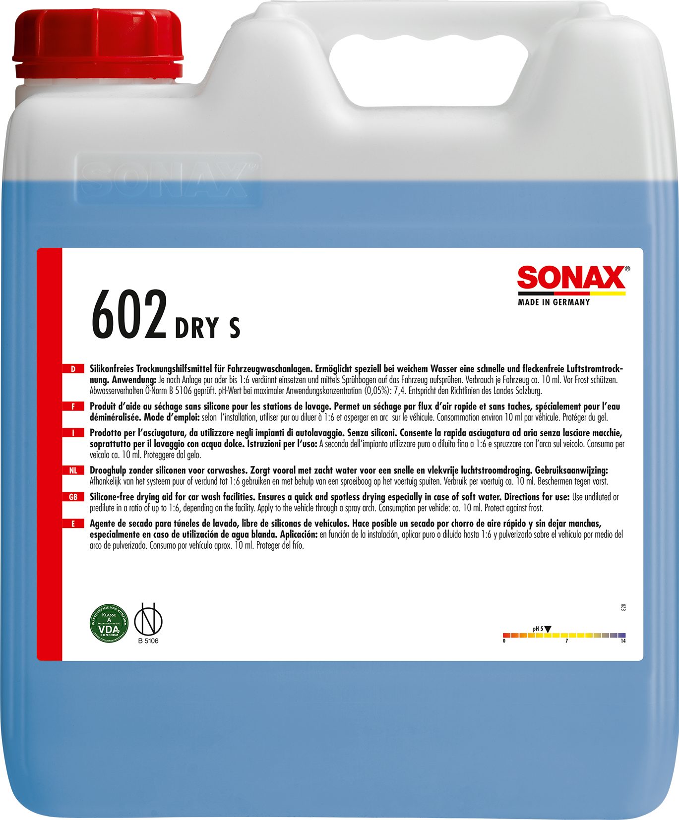Sonax SONAX BrillantTrockner 10 L Auto-Reinigungsmittel