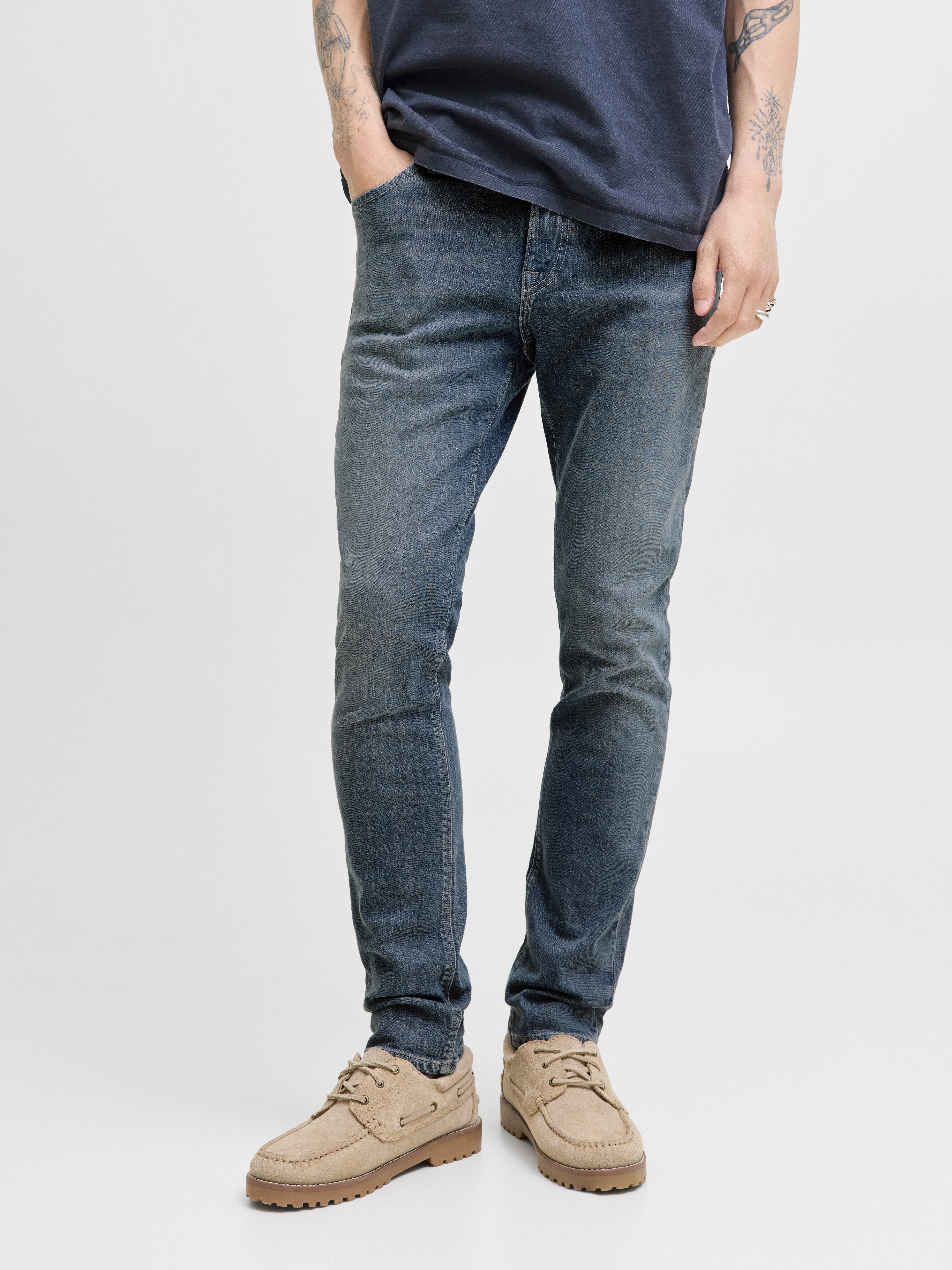 Jack & Jones Slim-fit-Jeans JJIGLENN JJFELIX AM 646 NOOS günstig online kaufen