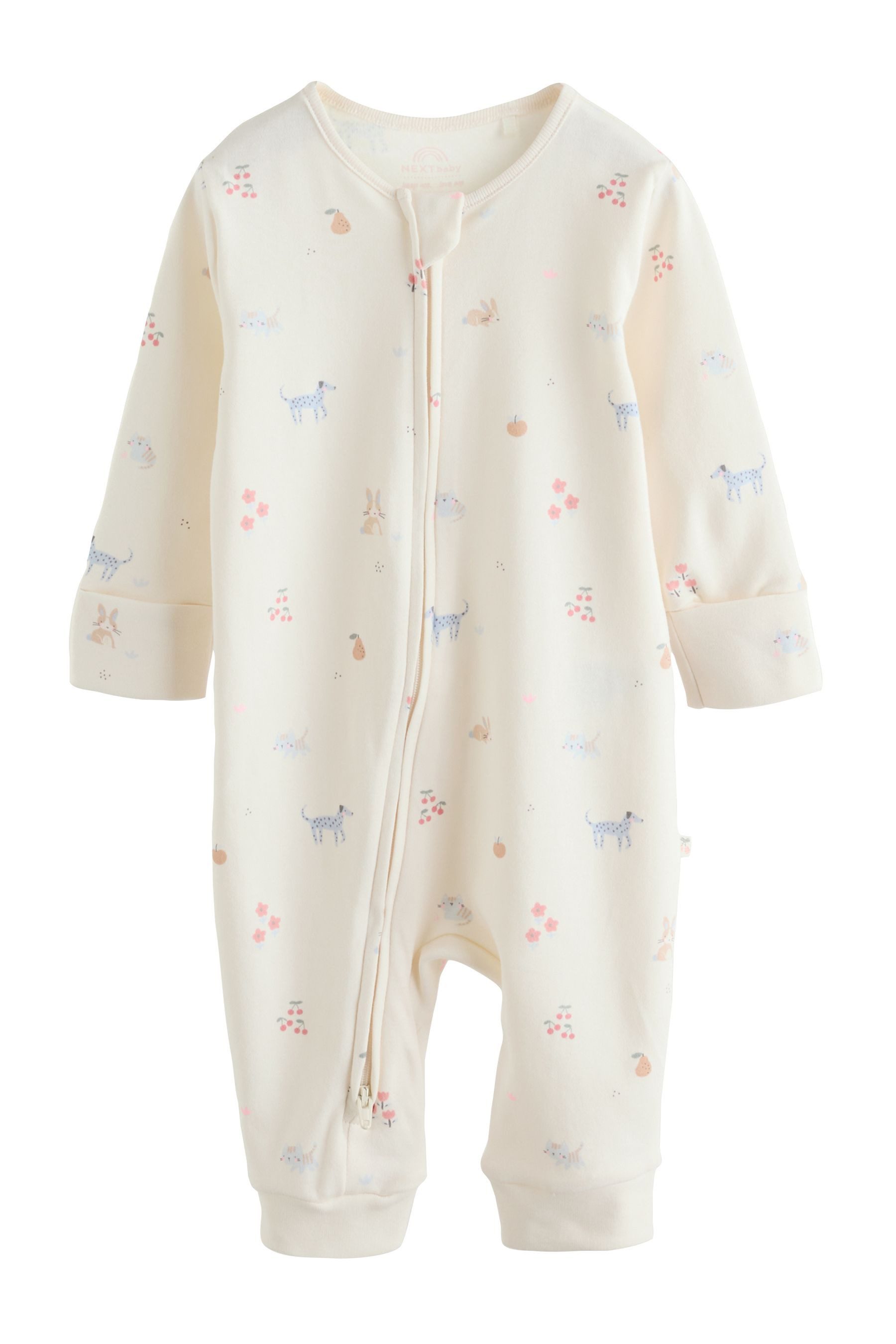 Next Schlafoverall Baby-Schlafanzüge mit 2-Wege-RV, 3er-Pack (3-tlg)