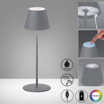 FHL easy! LED Außen-Tischleuchte Cosenza, RGB, LED fest integriert, Warmweiß