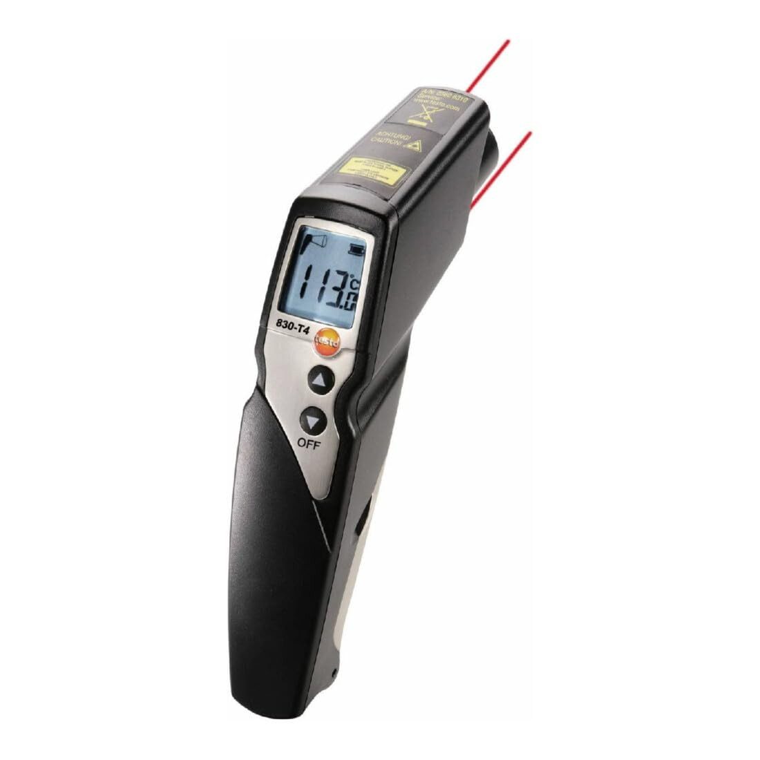 testo Infrarot-Thermometer Testo Infrarot-Temperaturmessgerät T4