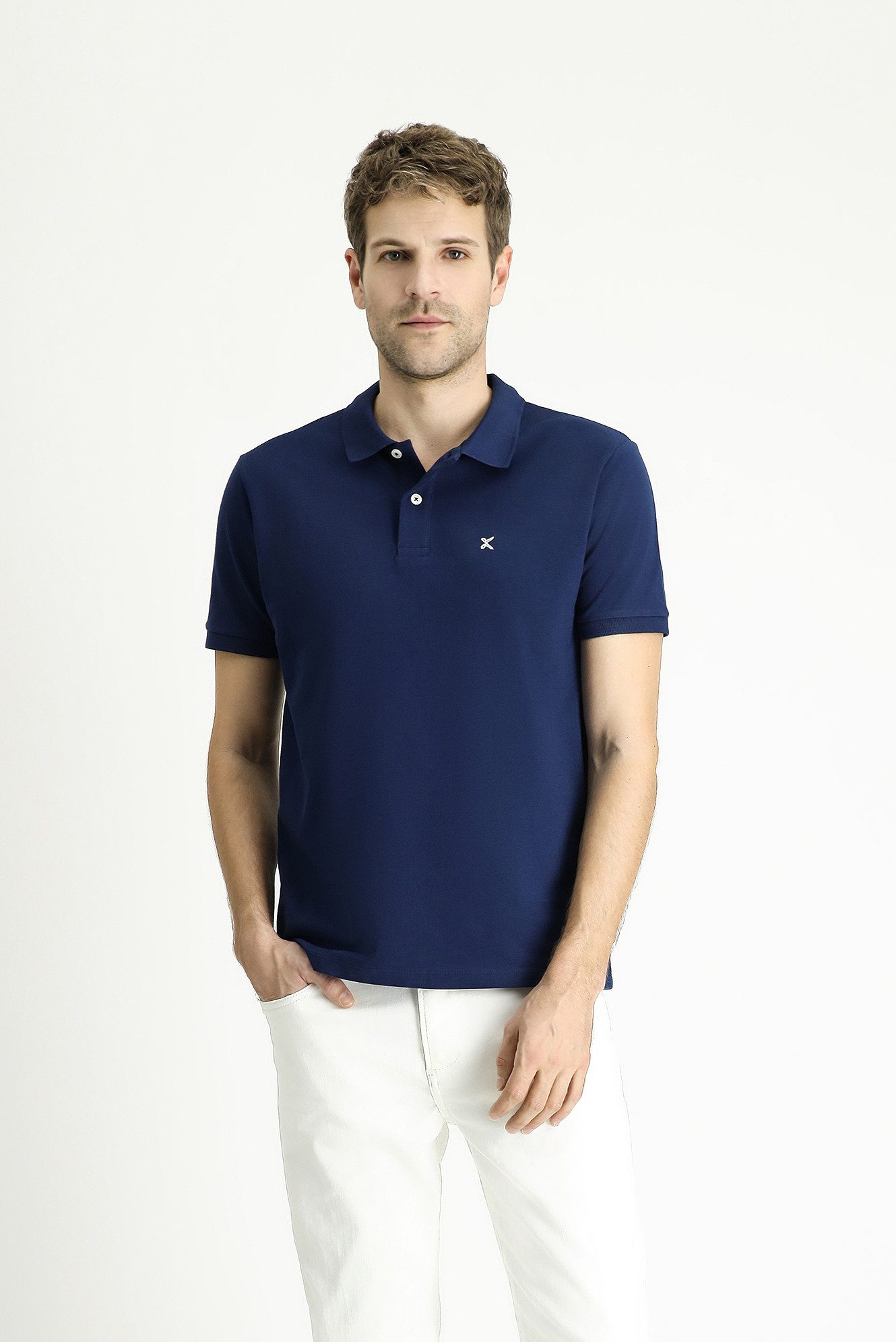 KIGILI Poloshirt Slim Fit Polo-Shirt für günstig online kaufen