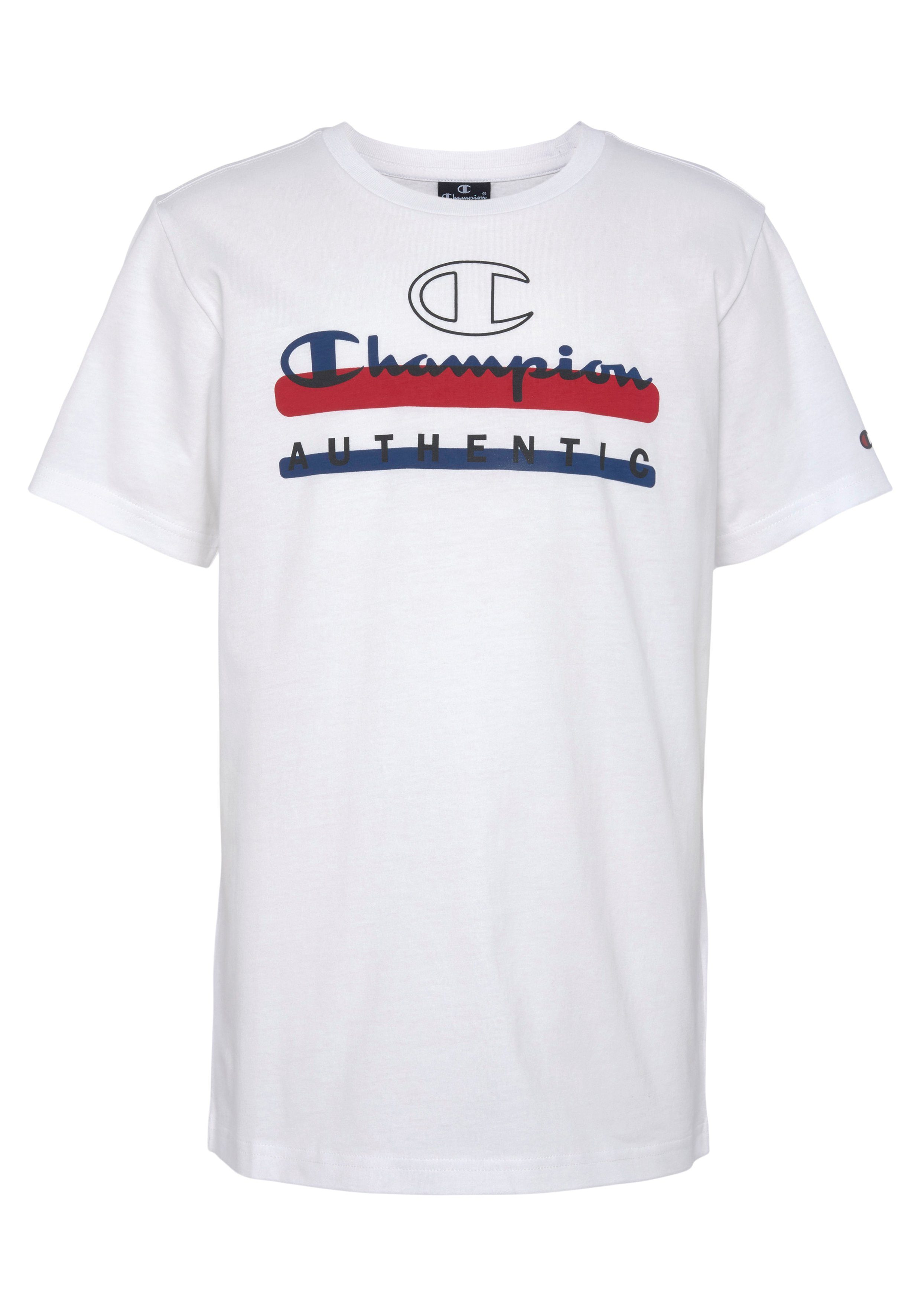 Champion T-Shirt Graphic Shop Crewneck T-Shirt - für Kinder weiß