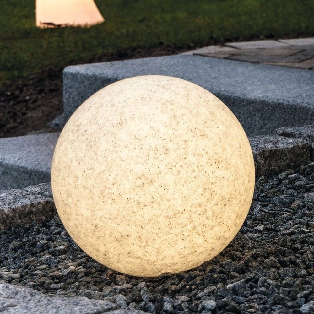 HEITRONIC Gartenleuchte »LeuchtKugel Mundan in Granit 300mm E27«,  Gartenleuchten online kaufen | OTTO