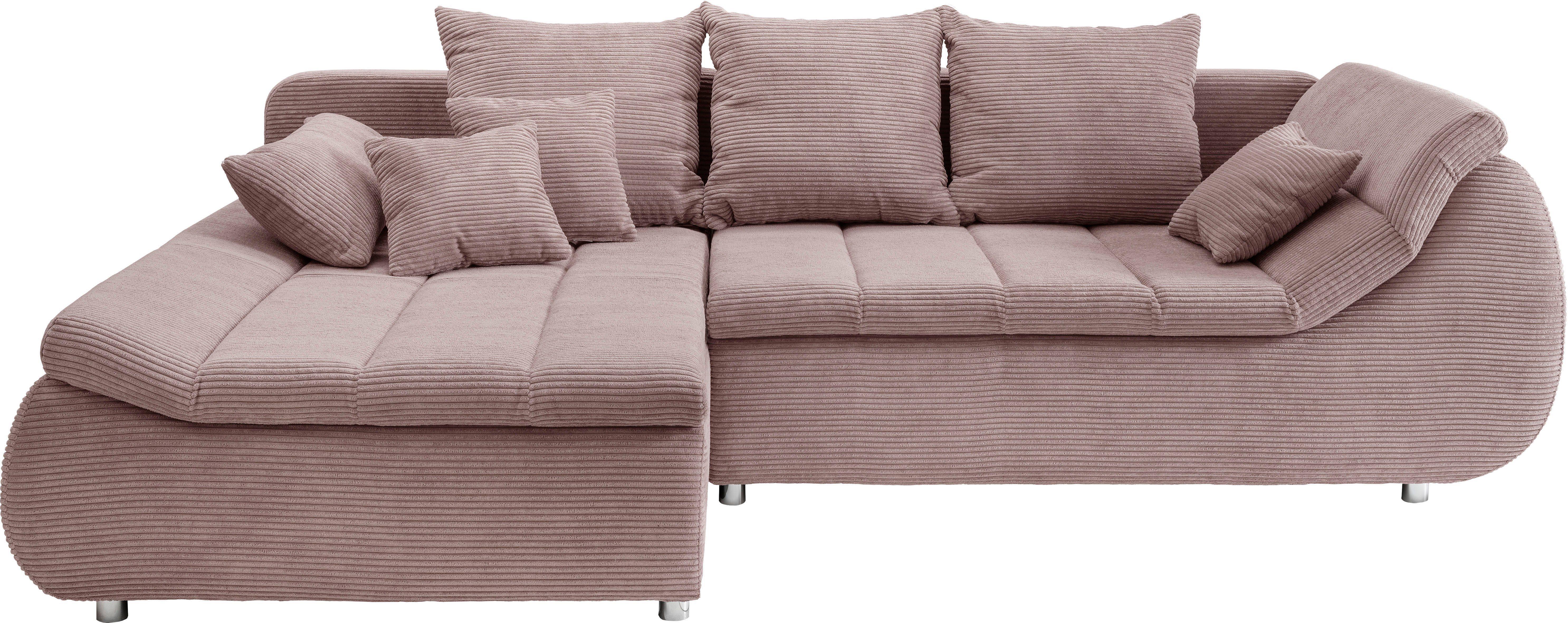 INOSIGN Ecksofa Imola elegant und bequem, günstig online kaufen