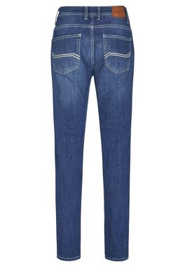 HECHTER PARIS Straight-Jeans im Stone-Washed-Look