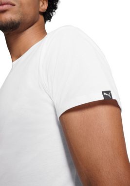 PUMA T-Shirt (2er-Pack) mit Markenlabel