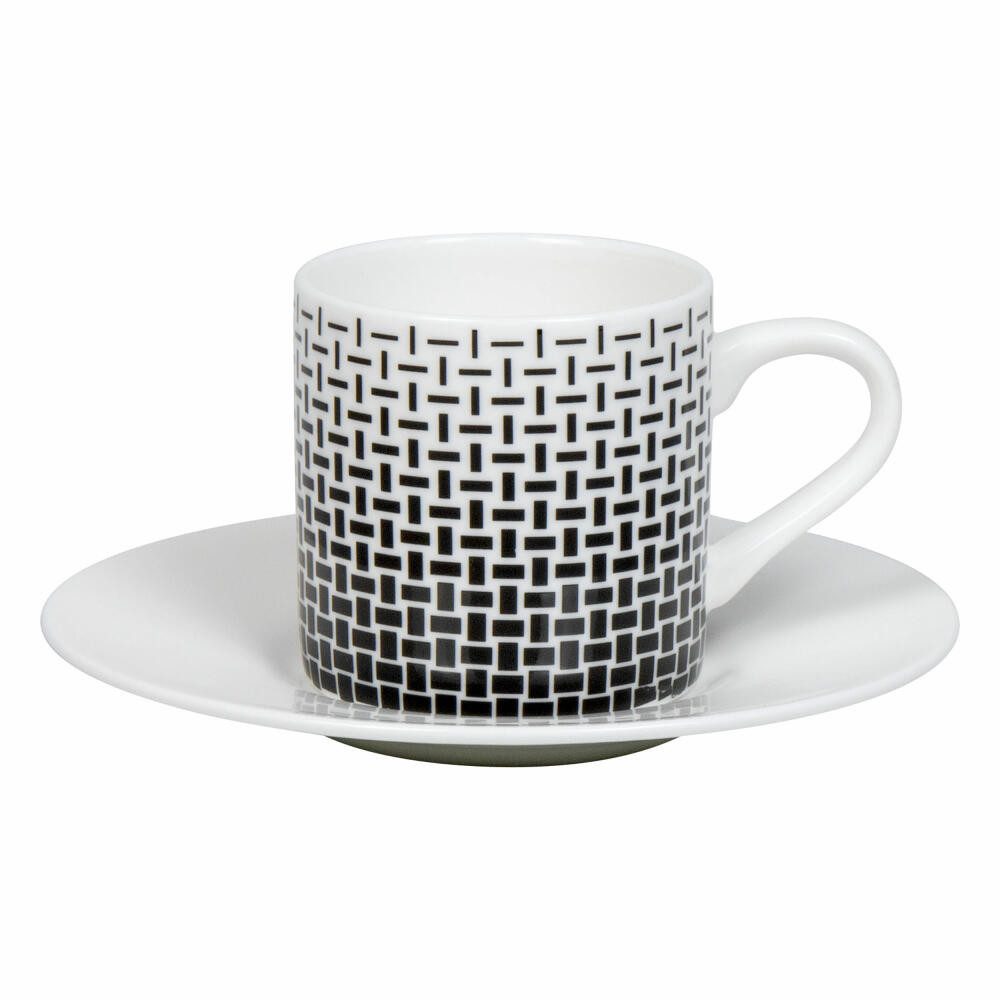 Könitz Espressotasse Graphic 413 - Marcello Morandini, 95 ml, Bone China