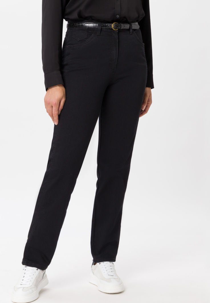 CORRY RAPHAELA Style by NEW schwarz 5-Pocket-Jeans BRAX