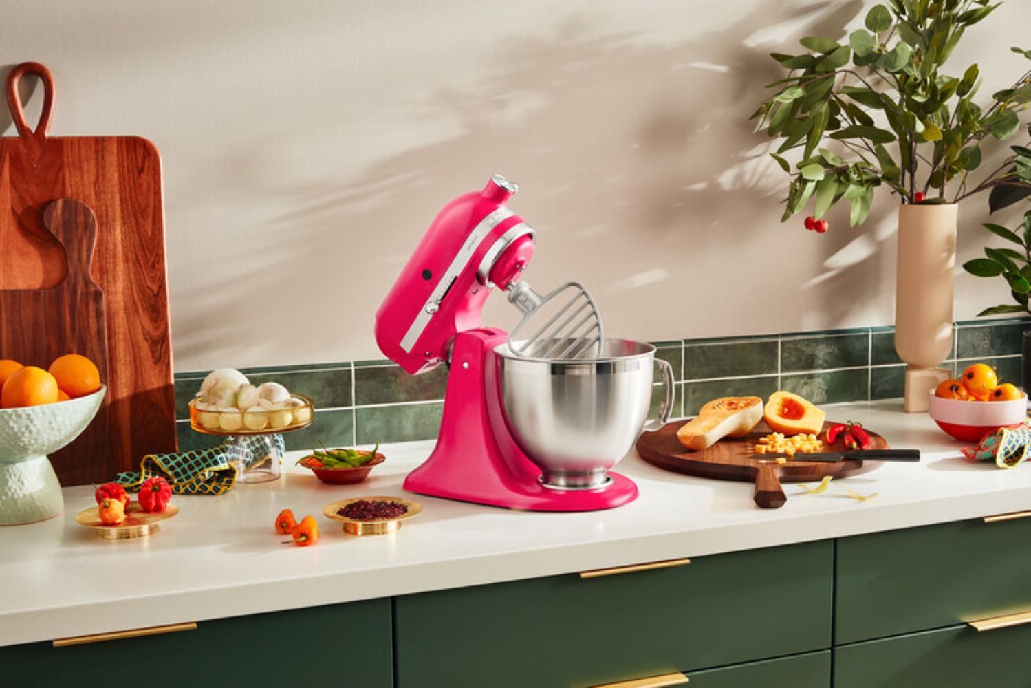 KitchenAid Küchenmaschine Küchenmaschine 4,7L Artisan 5KSM195PS Küchenmaschine Hibiscus