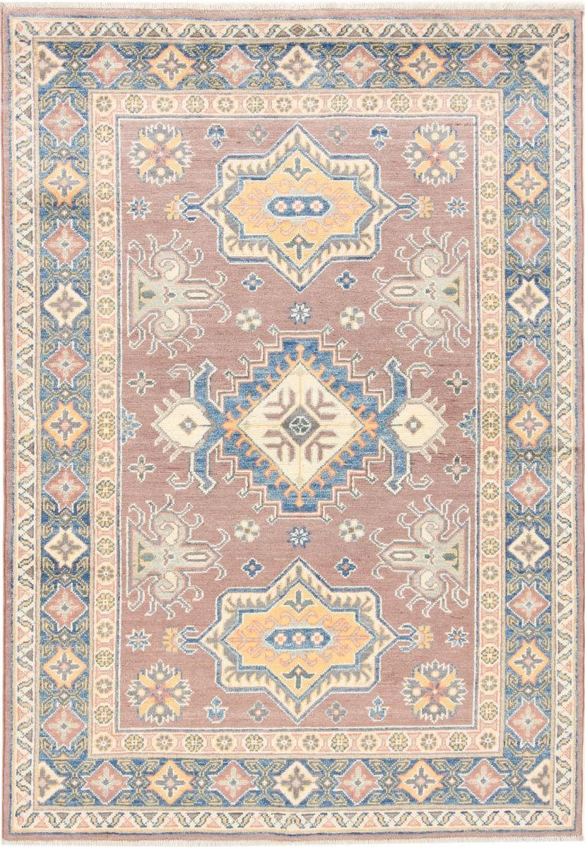 Orientteppich Kazak 120x171 Handgeknüpfter Orientteppich, Nain Trading, rechteckig, Höhe: 5 mm