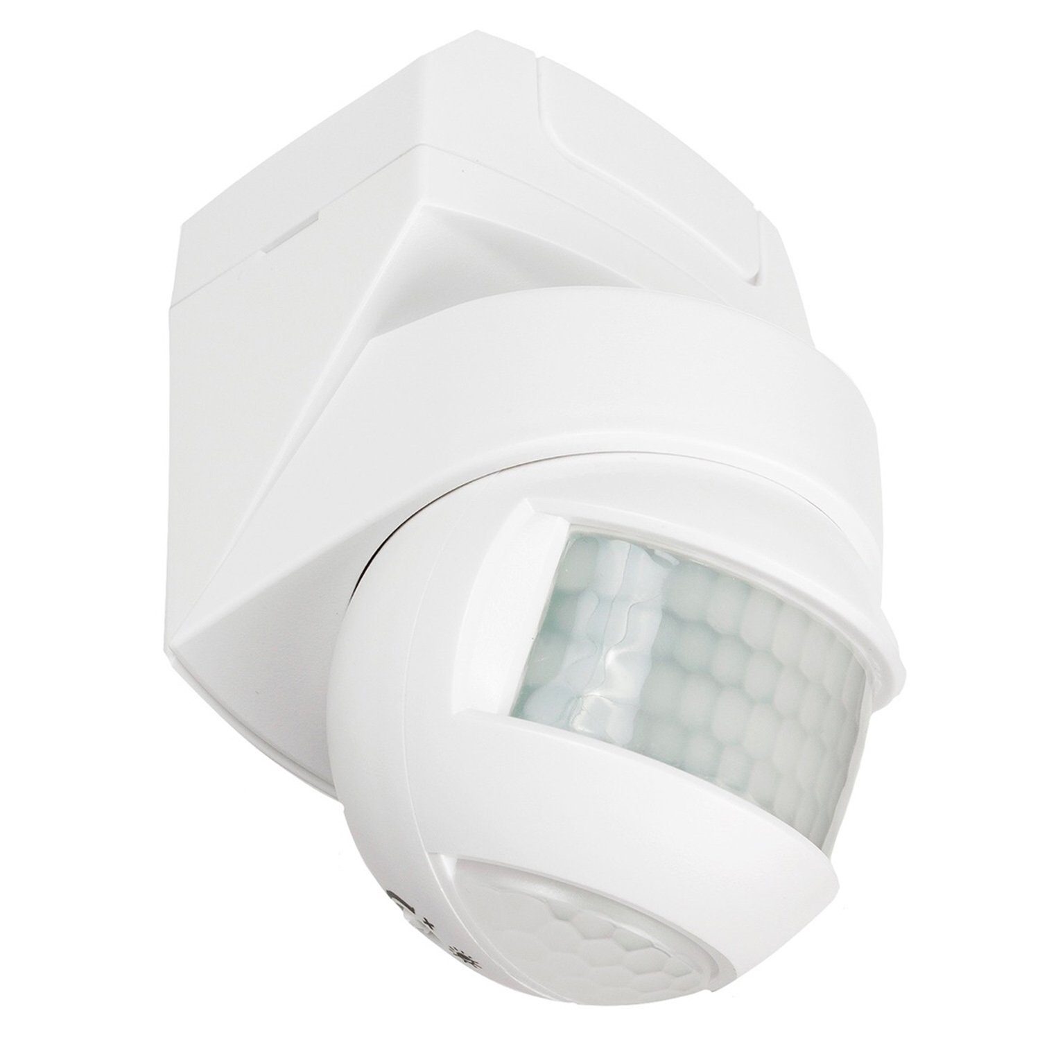 Maclean Bewegungsmelder MCE295 W, Infrarot-Bewegungssensor 180° + 360° Weiß