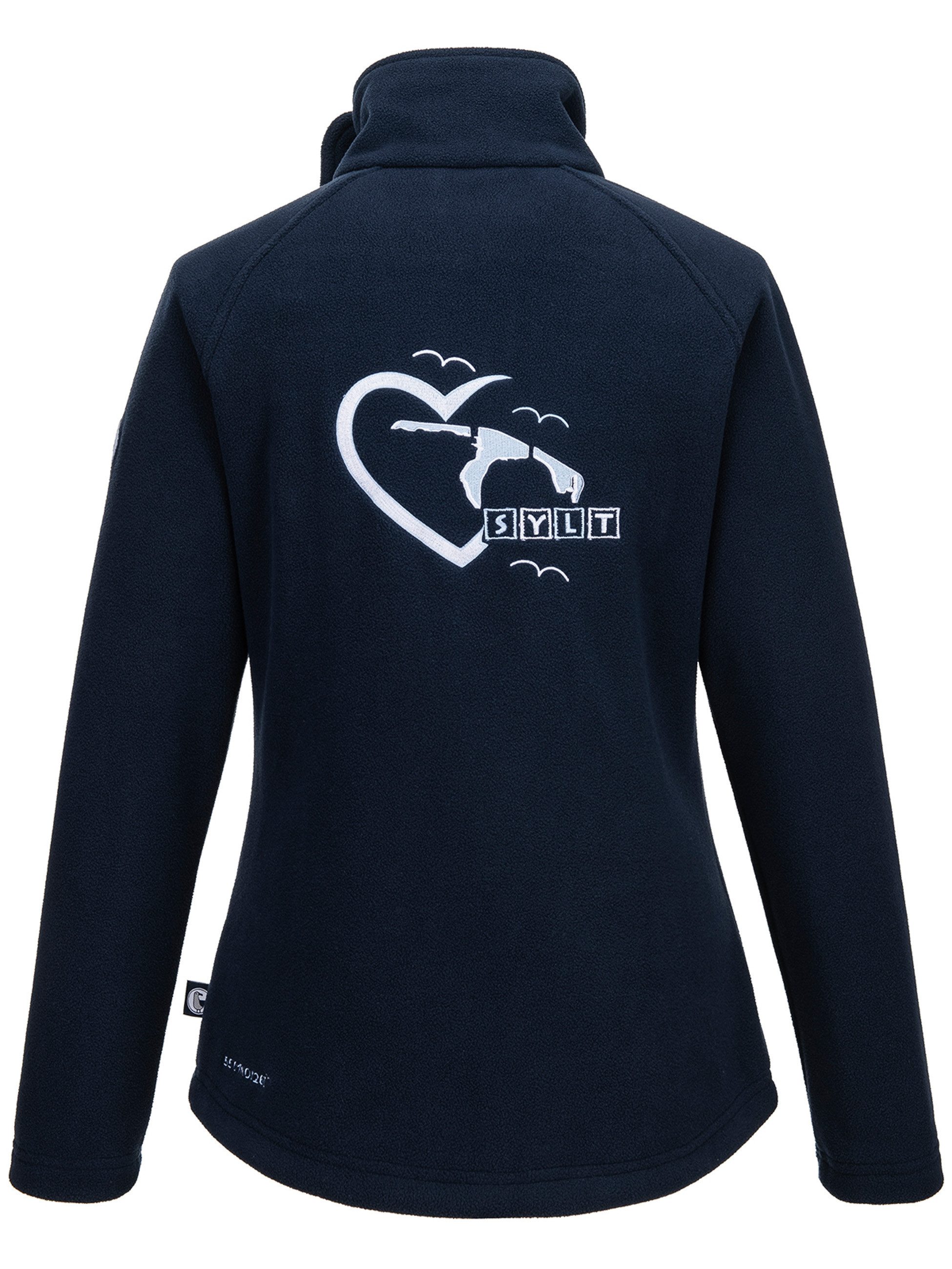 Schietwetter Fleecejacke Damen "Hakenhand Frieda Sylt" günstig online kaufen