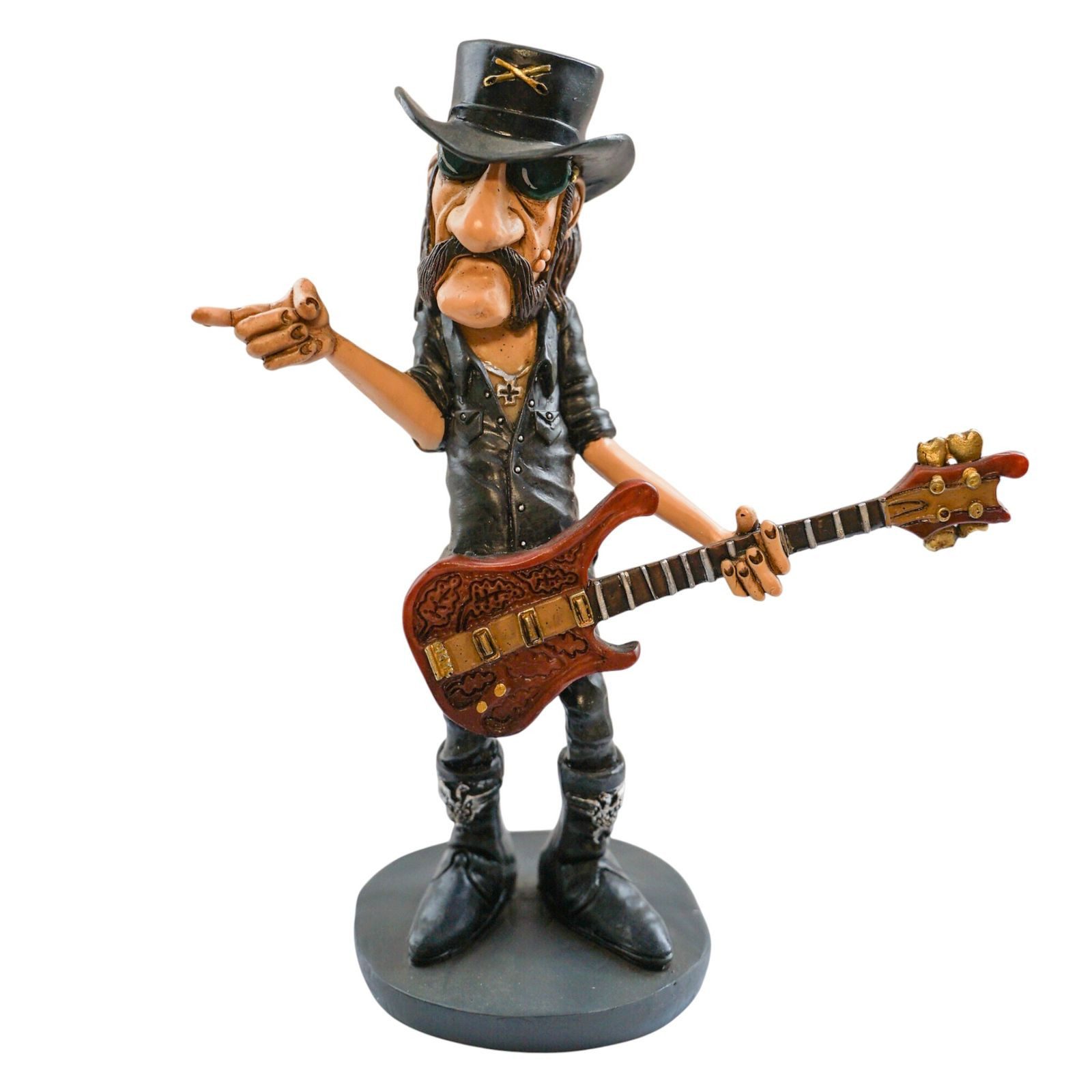 Vogler Dekofigur Figur Lemmy by Warren Stratford Rockstar Gitarrist Ace of Spades 14 cm