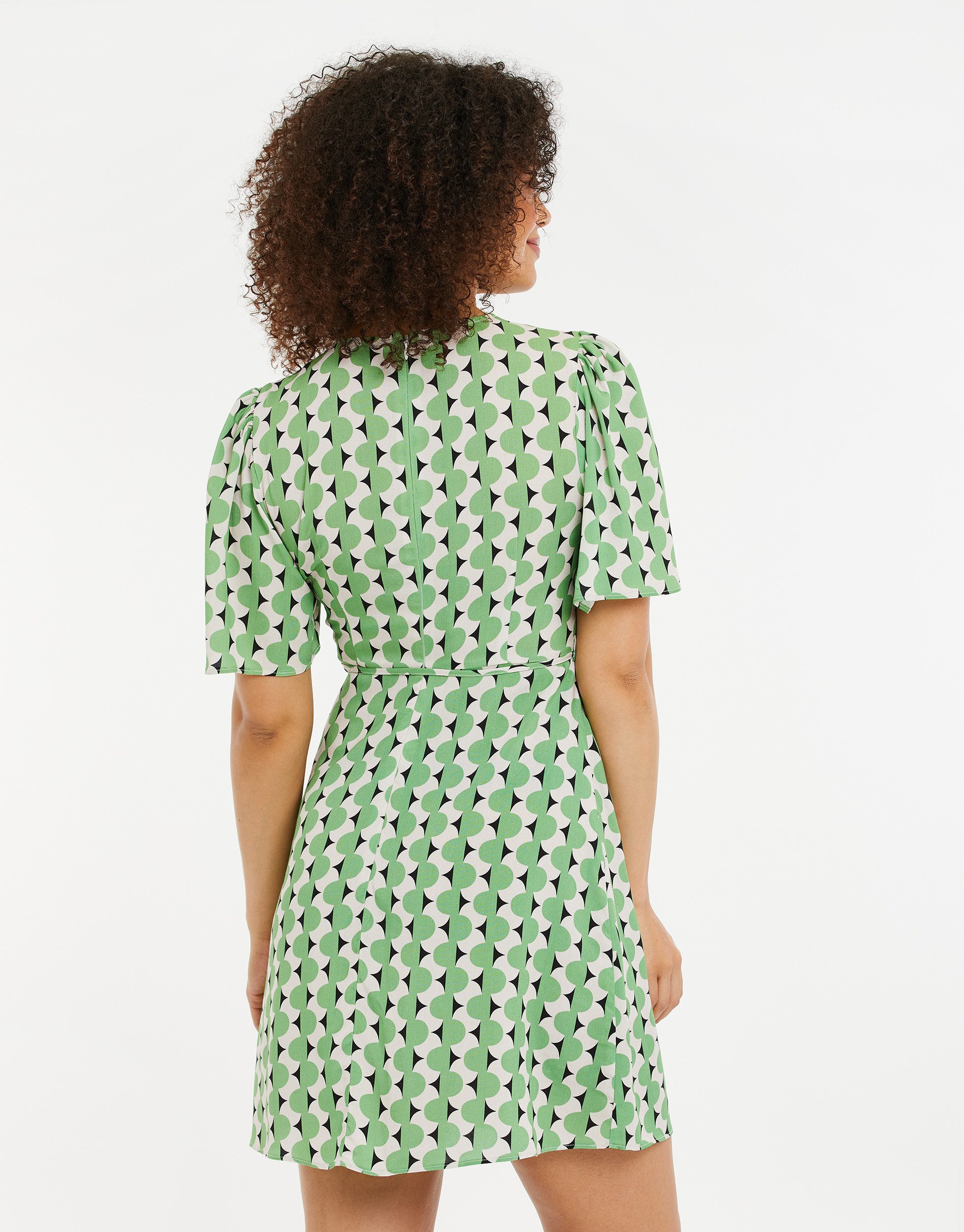 Threadbare Jerseykleid THB Cleveland (1-tlg) mit Gürtel