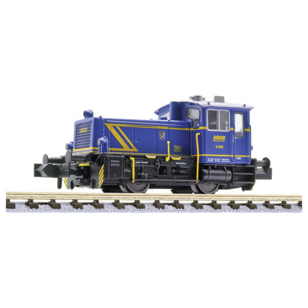 Liliput Diesellokomotive Liliput L162608 N Diesel Rangierlok, V 245 MWB, blau, Ep.V Köf V 245 M