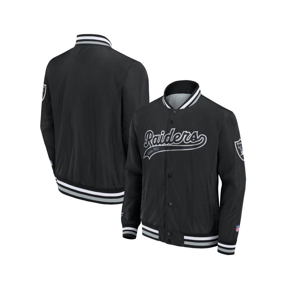 Las Vegas Raiders Bomberjacke Las Vegas Raiders Sateen Jacket 2022