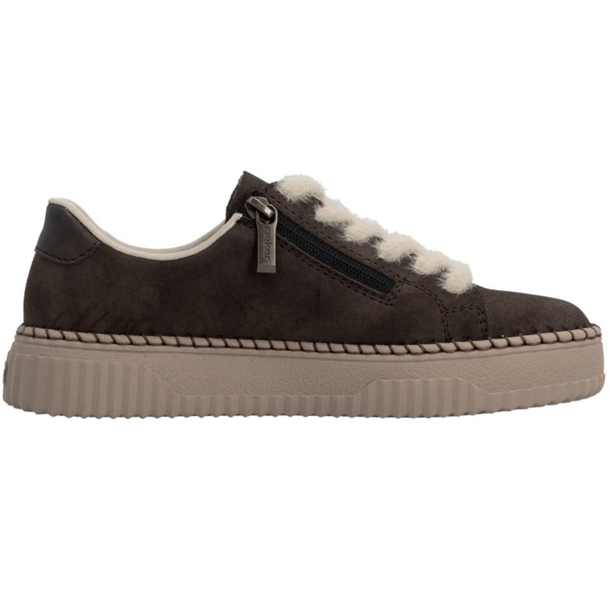 Rieker N9920-25 Sneaker Damen Halbschuh mit hohem Tragekomfort