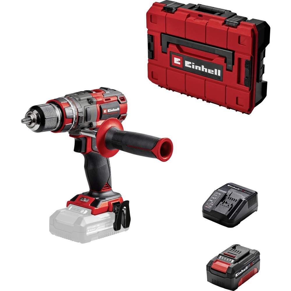 Einhell Akku-Schrauber TP-CD 18/80 Li-i Set Akku-Schlagbohrschrauber 4 Ah Li-Ion inkl. Akku, inkl. Akku, inkl. Ladegerät, inkl. Koffer